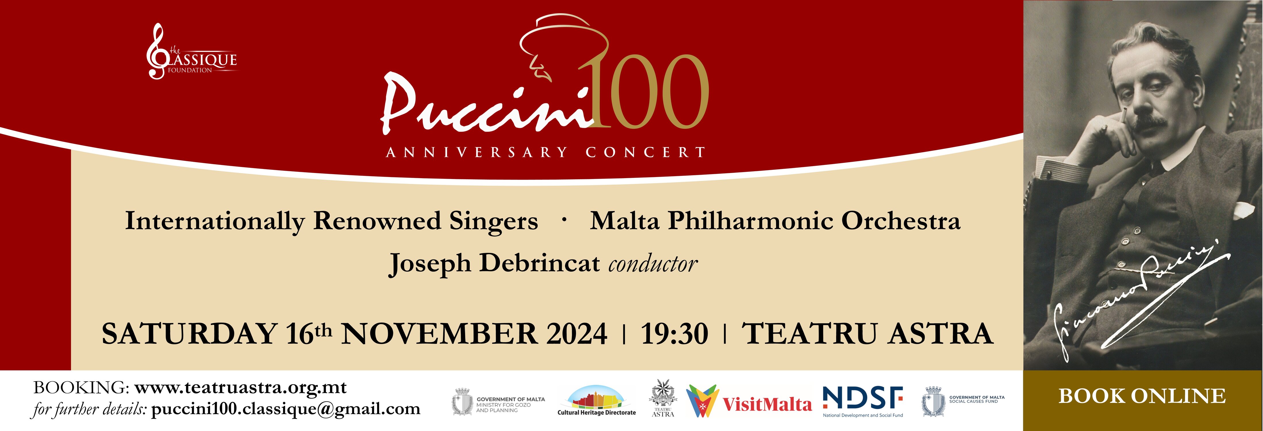 Puccini 100 - Anniversary Concert