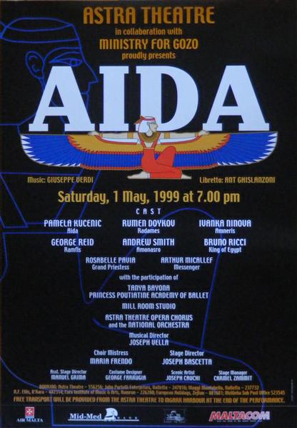 Teatru Astra to stage its third AIDA in October