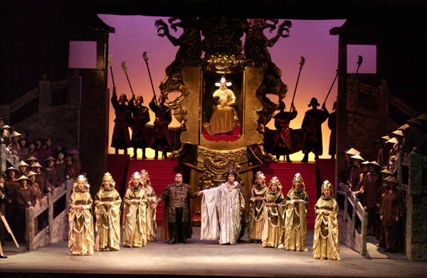 Students' Scheme for Aida at the Teatru Astra