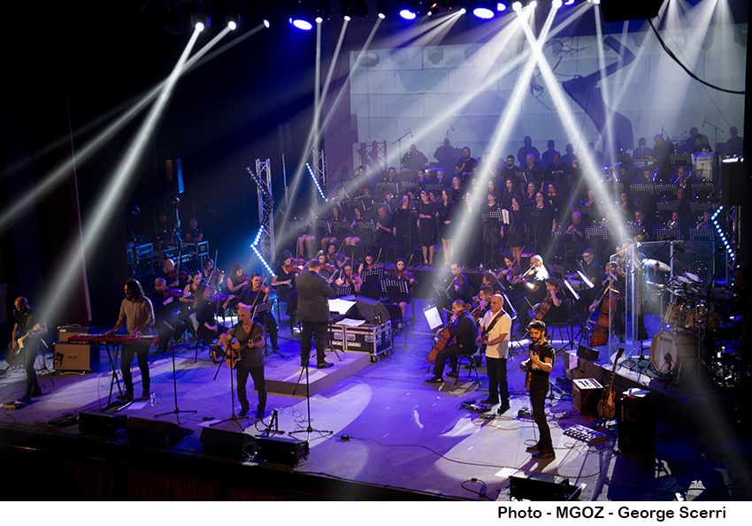 A family rock orchestral Christmas show with a difference