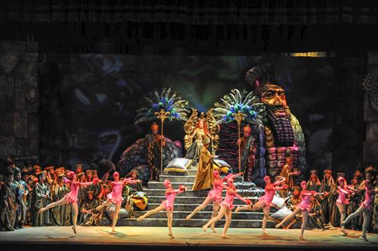 Teatru Astra's Nabucco Set travels to Italy